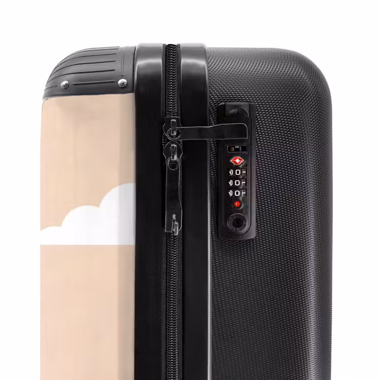 Suitcase - Monument - City - Sunset - Minimalist - Orange — 6