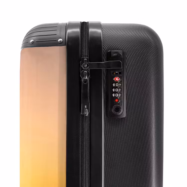 Suitcase - Person - Surfing - Sunset - Sea - Orange — 6