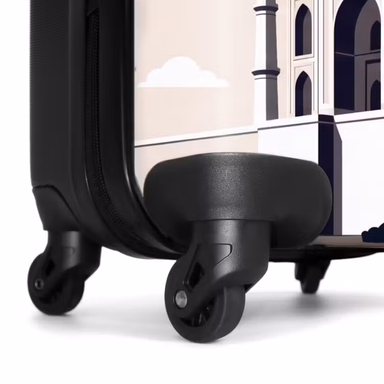 Suitcase - Taj Mahal - Sun - Dome - Architecture - India - Graphic — 7