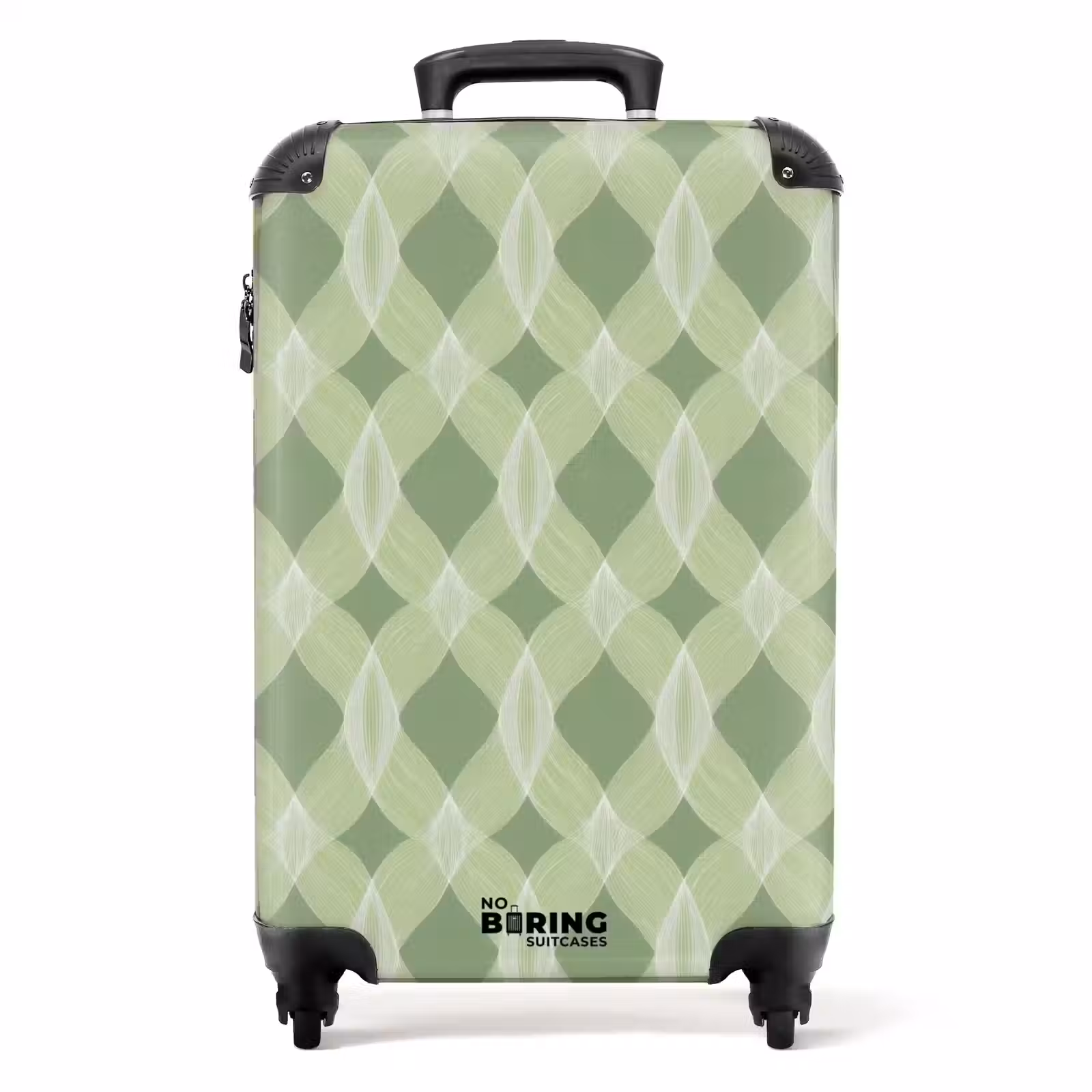 Suitcase - Foliage - Geometric - Organic - Latticework - Pattern — 1