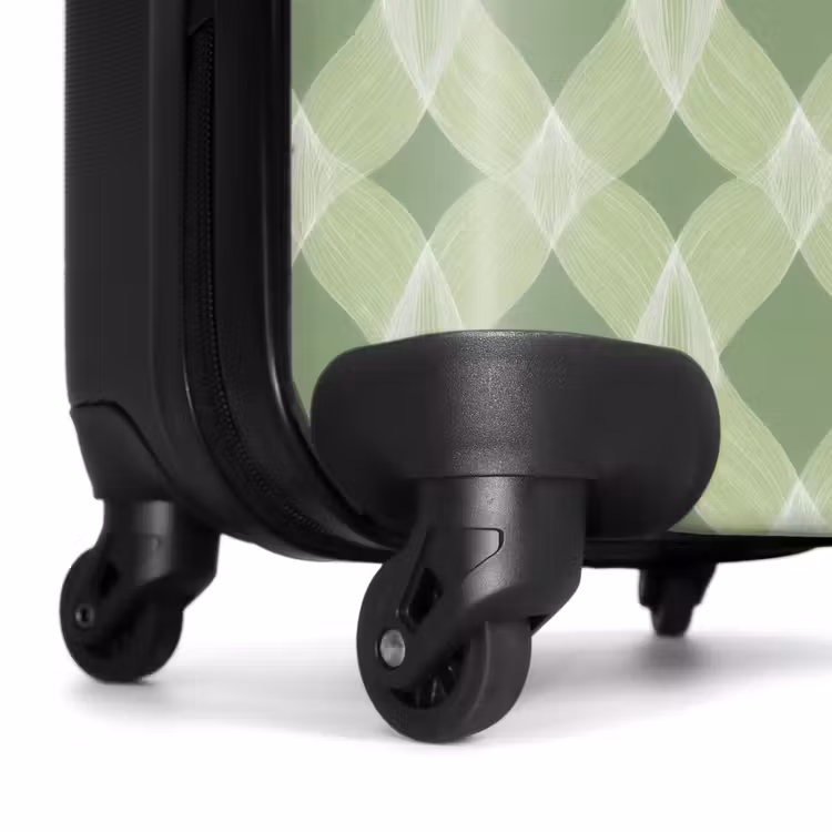 Suitcase - Foliage - Geometric - Organic - Latticework - Pattern — 7