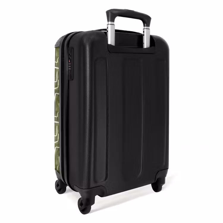Suitcase - Green - Abstract - Brushstrokes - Pattern — 4