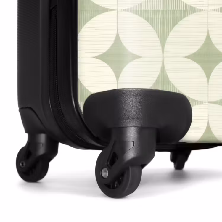 Suitcase - Salvia Green - Geometric - Retro — 7