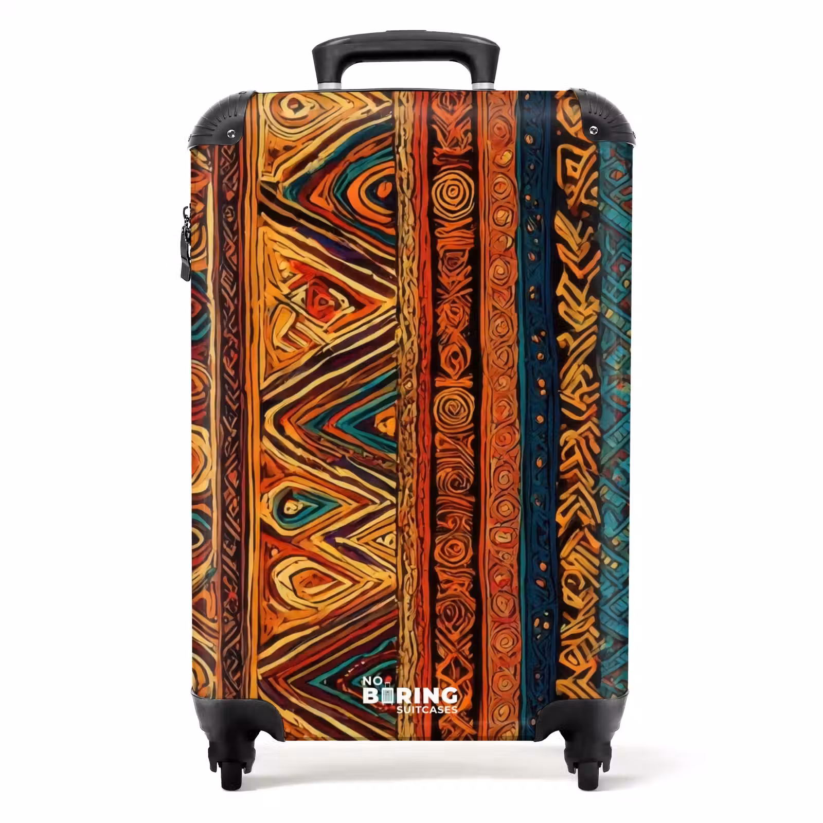 Suitcase - Colorful - Ethnic - Folkloric - Patterned — 1