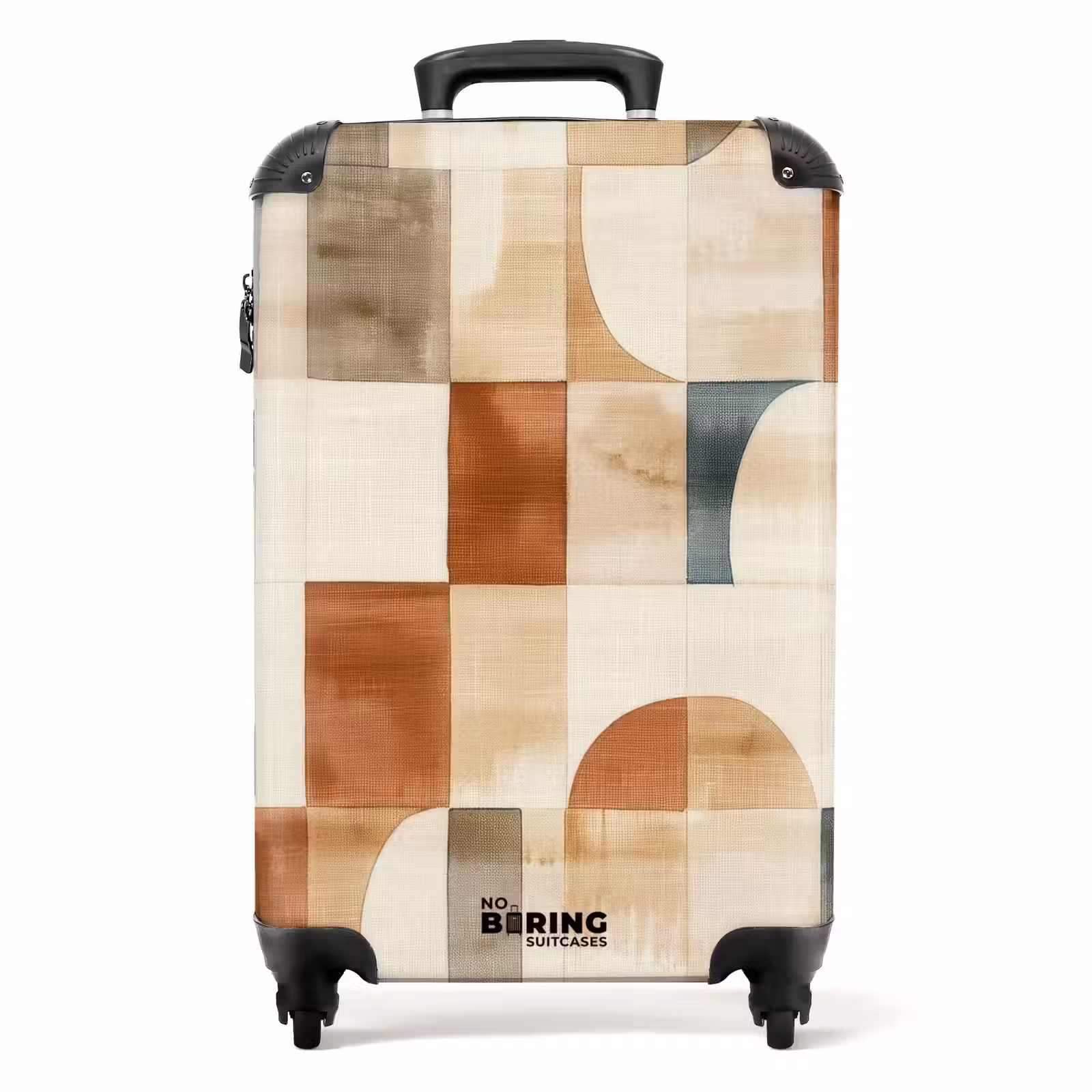 Suitcase - Terracotta - Geometric - Watercolor - Texture — 1