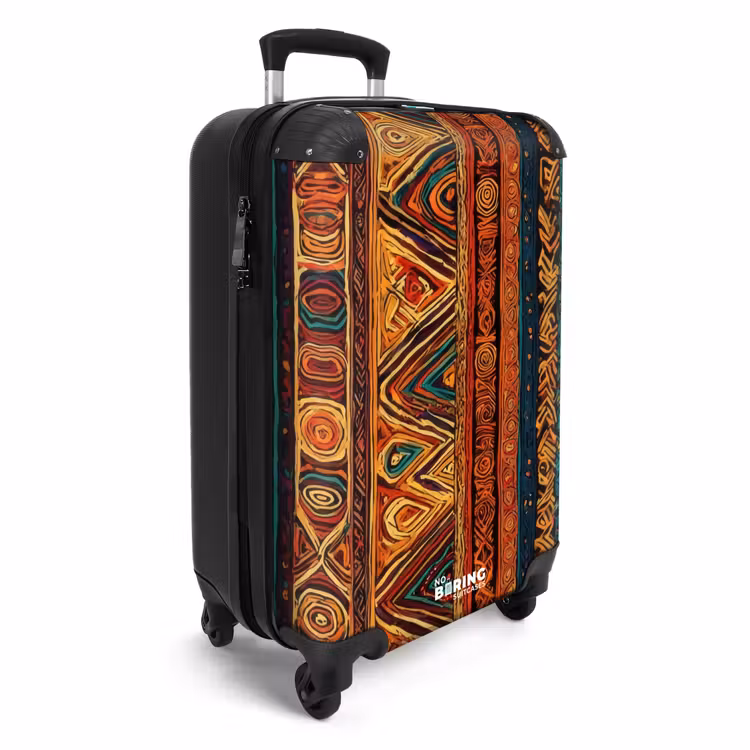 Suitcase - Colorful - Ethnic - Folkloric - Patterned — 2