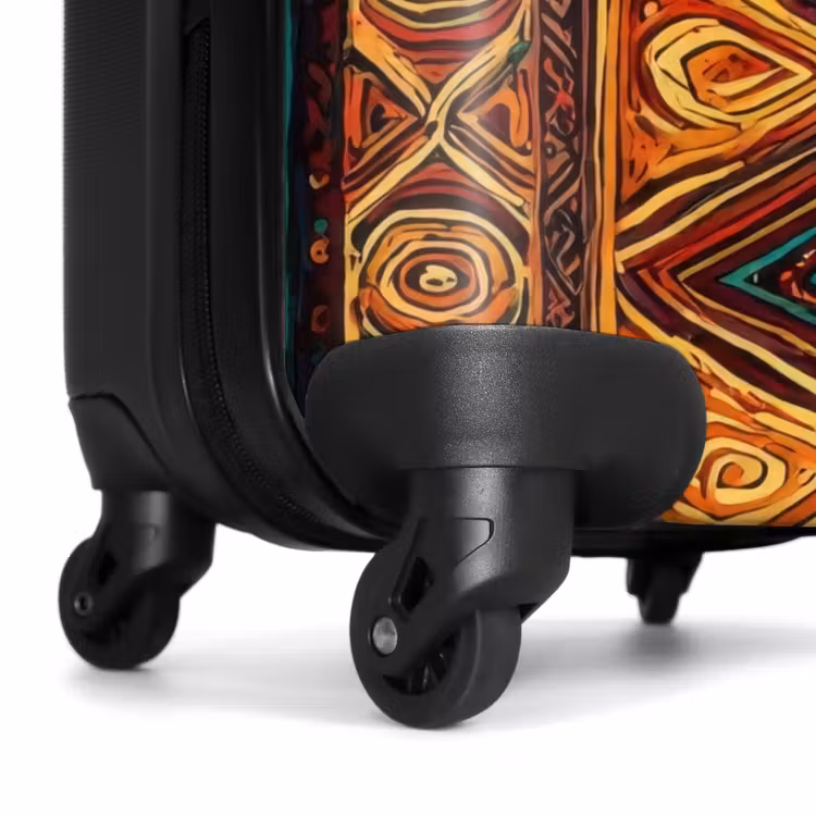 Suitcase - Colorful - Ethnic - Folkloric - Patterned — 7