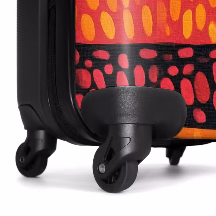 Suitcase - Orange - Pink - Expressive - Pattern — 7