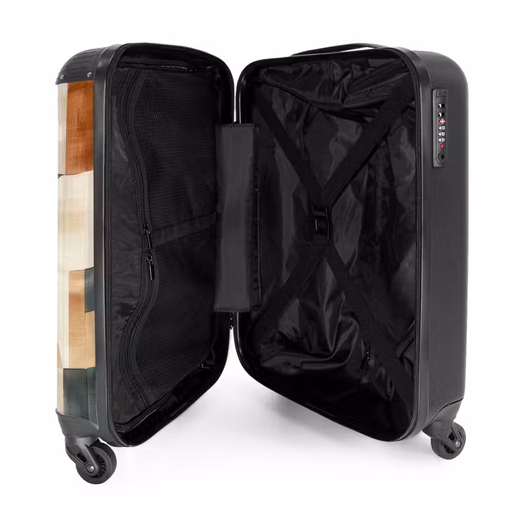 Suitcase - Terracotta - Geometric - Watercolor - Texture — 5