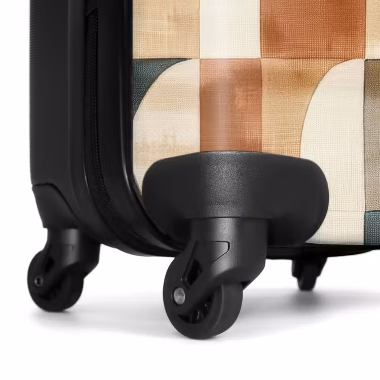 Suitcase - Terracotta - Geometric - Watercolor - Texture — 7