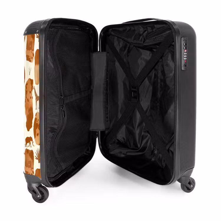 Suitcase - Terracotta - Safari - Animals - Pattern — 5