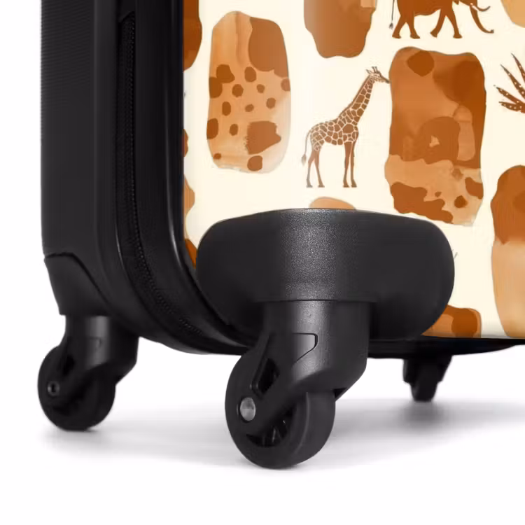 Suitcase - Terracotta - Safari - Animals - Pattern — 7