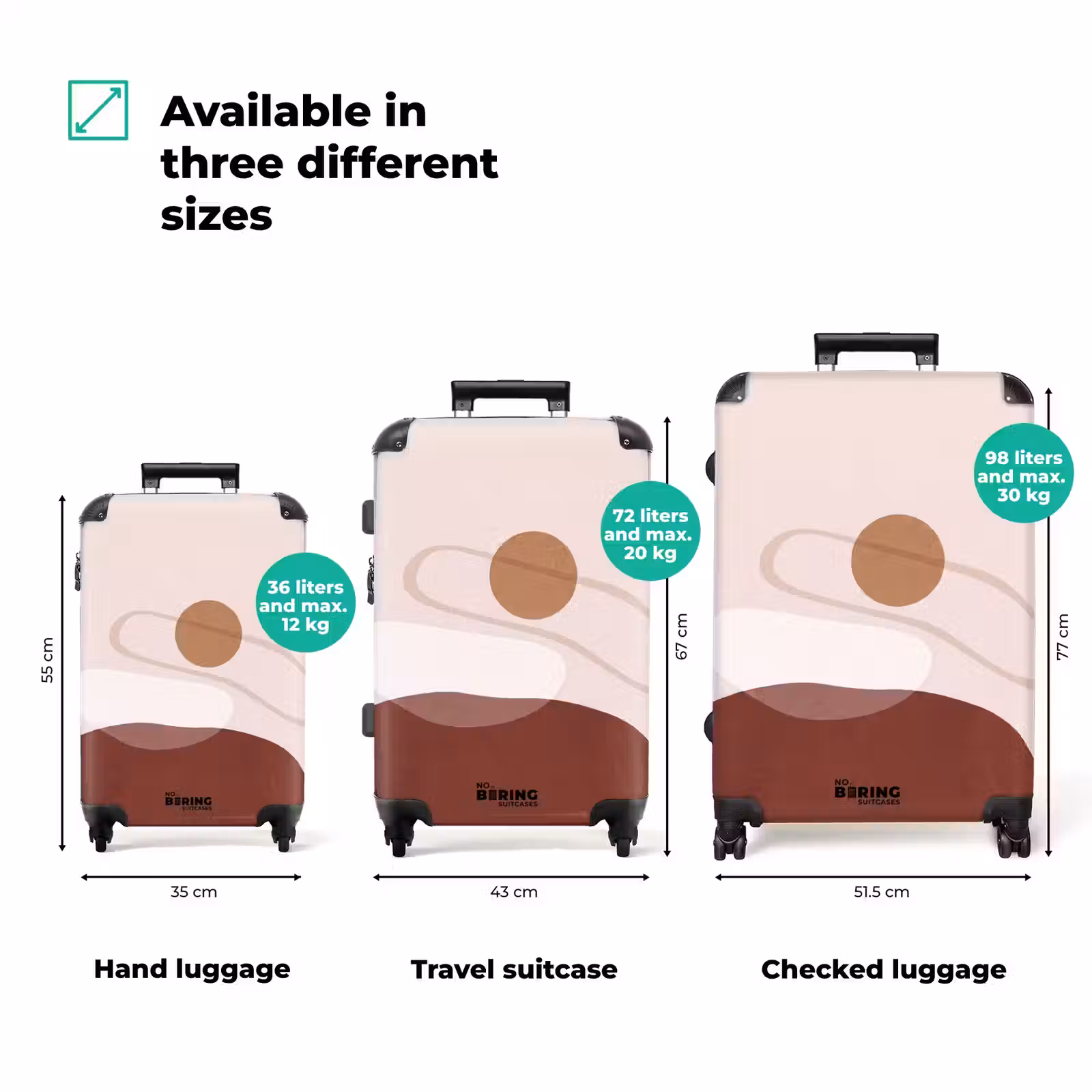 Suitcase - Shapes - Organic - Art — 1
