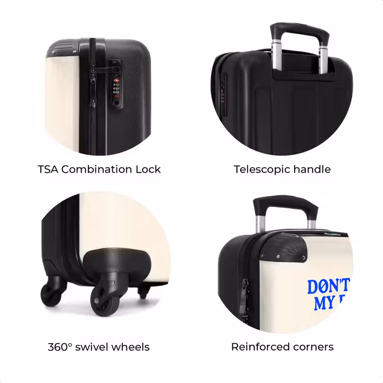Suitcase - Civic - Blue - White — 8