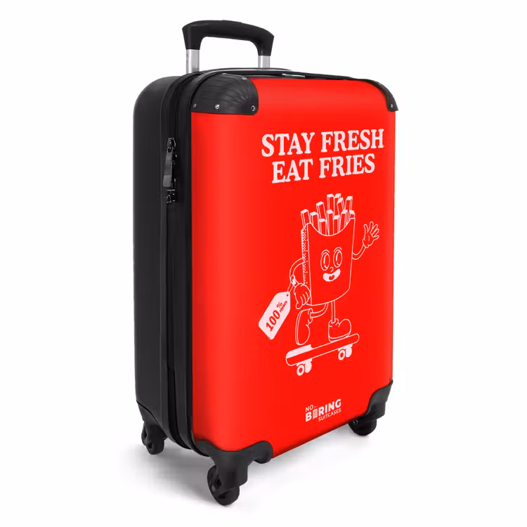 Suitcase - French Fries - Red - Skateboard — 2