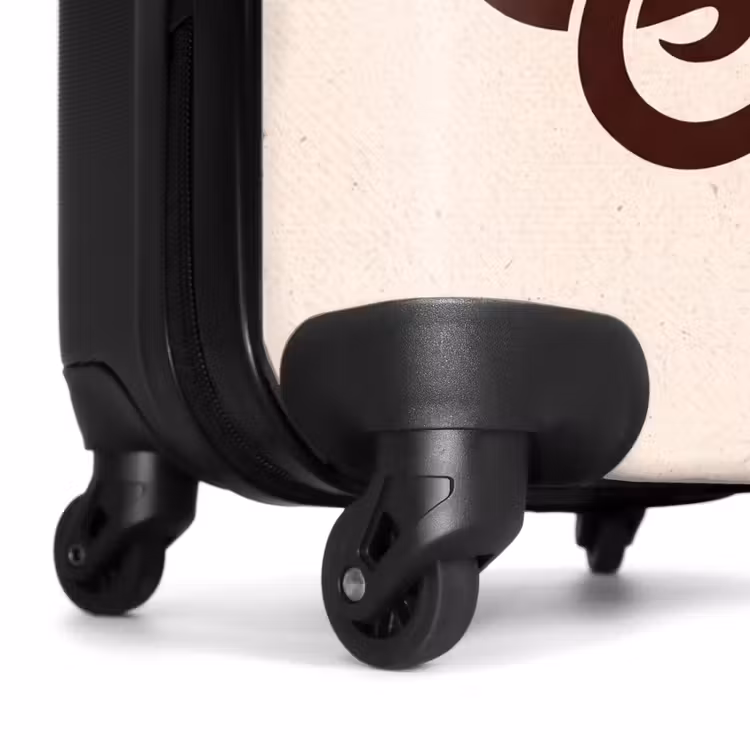 Suitcase - Pattern - Button - Abstract - Modern - Brown — 7