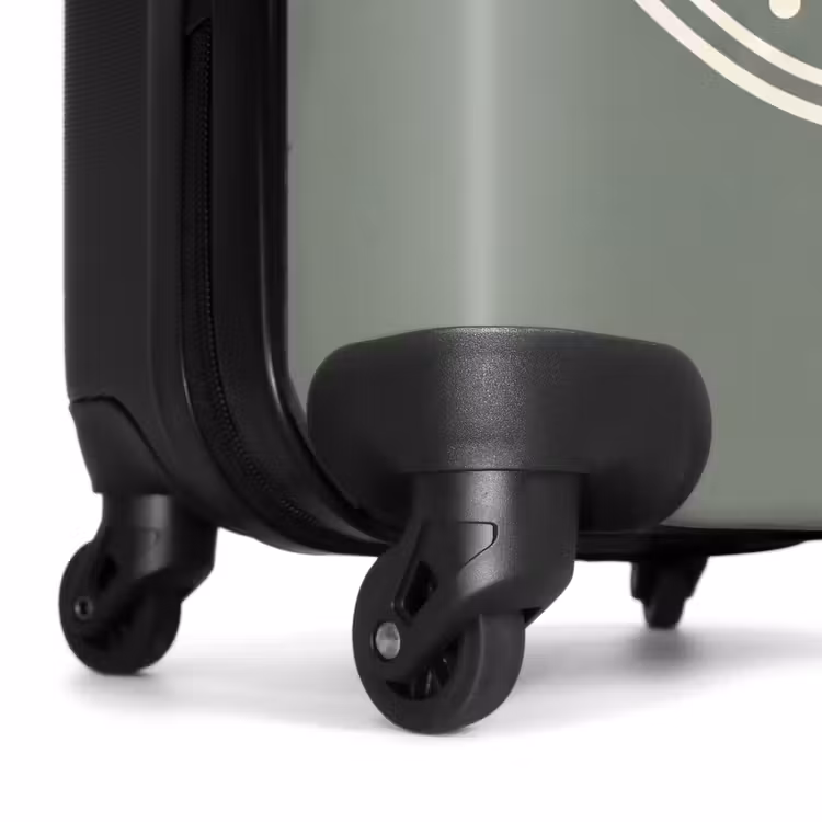 Suitcase - Pattern - Circle - Abstract - Green - Decoration — 7