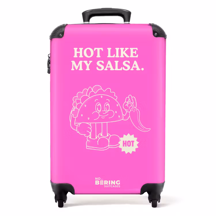 Suitcase - Pink - Pepper - Taco — 1