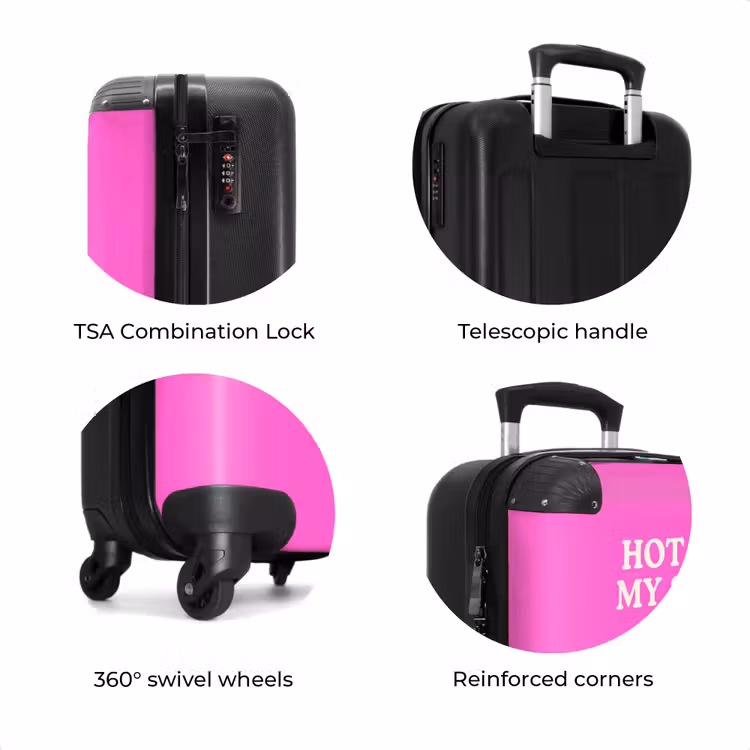 Suitcase - Pink - Pepper - Taco — 8