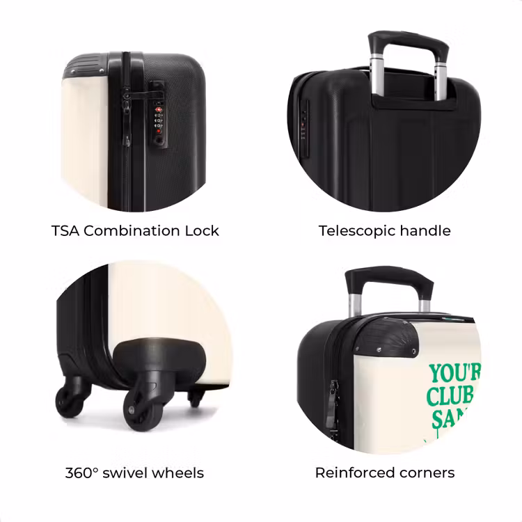 Suitcase - Sandwich - Green - Discobal — 8