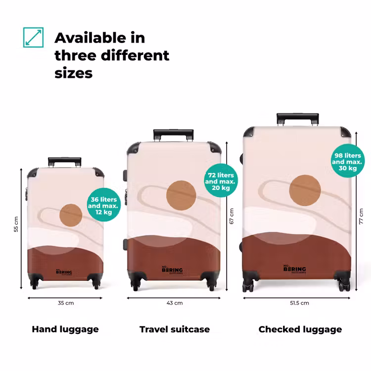 Suitcase - Shapes - Organic - Art — 1