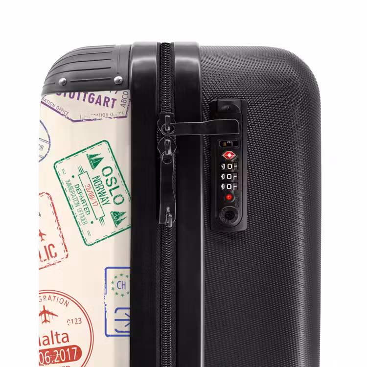 Suitcase - Stamps - Colorful - Countries — 6
