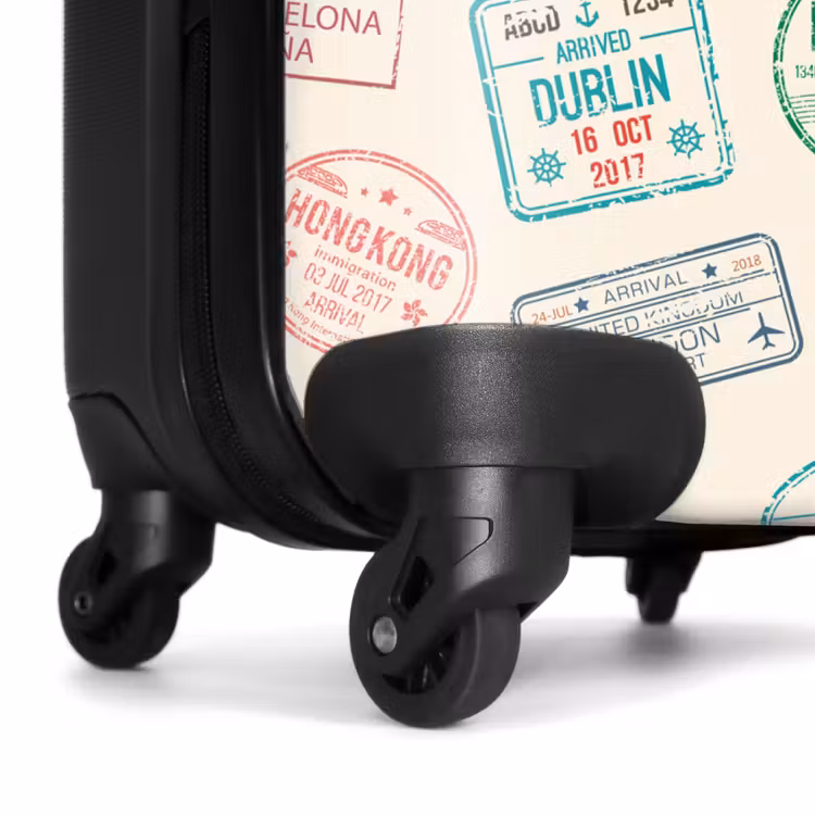 Suitcase - Stamps - Colorful - Countries — 7