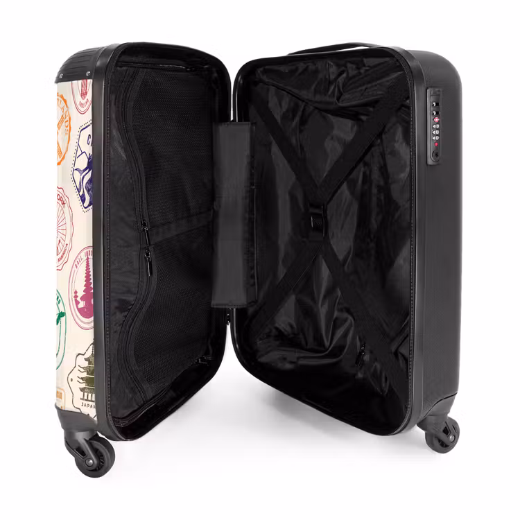 Suitcase - Stamps - Colorful - World — 5