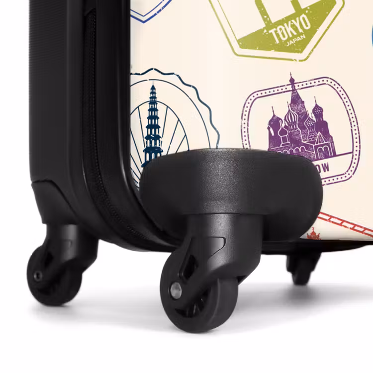 Suitcase - Stamps - Colorful - World — 7