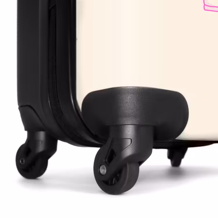Suitcase - Taco - Pink - White — 7
