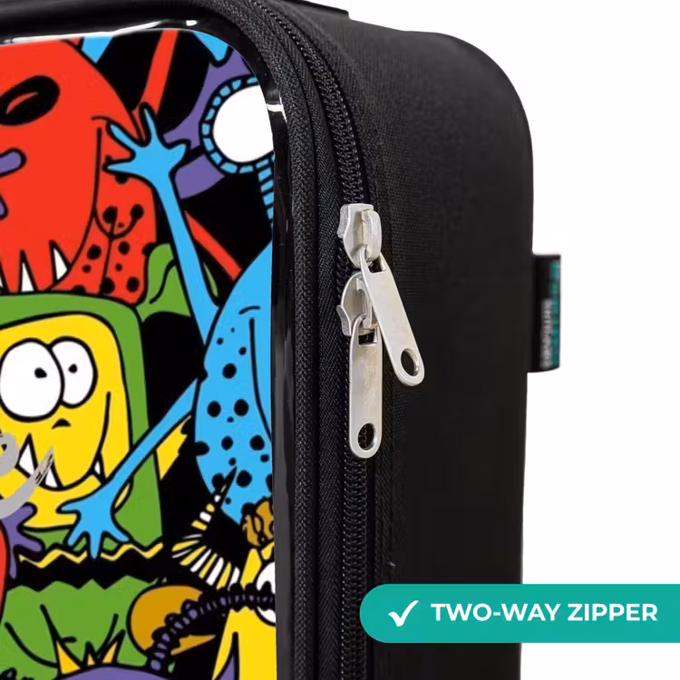 Children's suitcase - Monsters with Bright Colors — 6