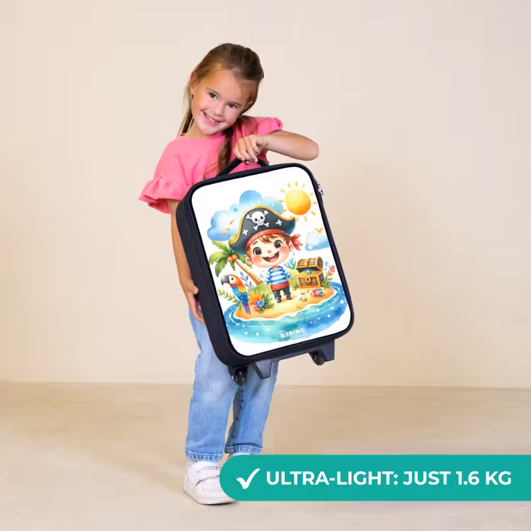 Children's suitcase - Pirate on an island — 3