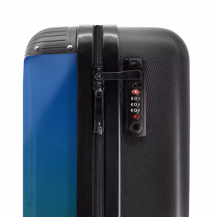 Suitcase with name - Goal-getter blue — 6