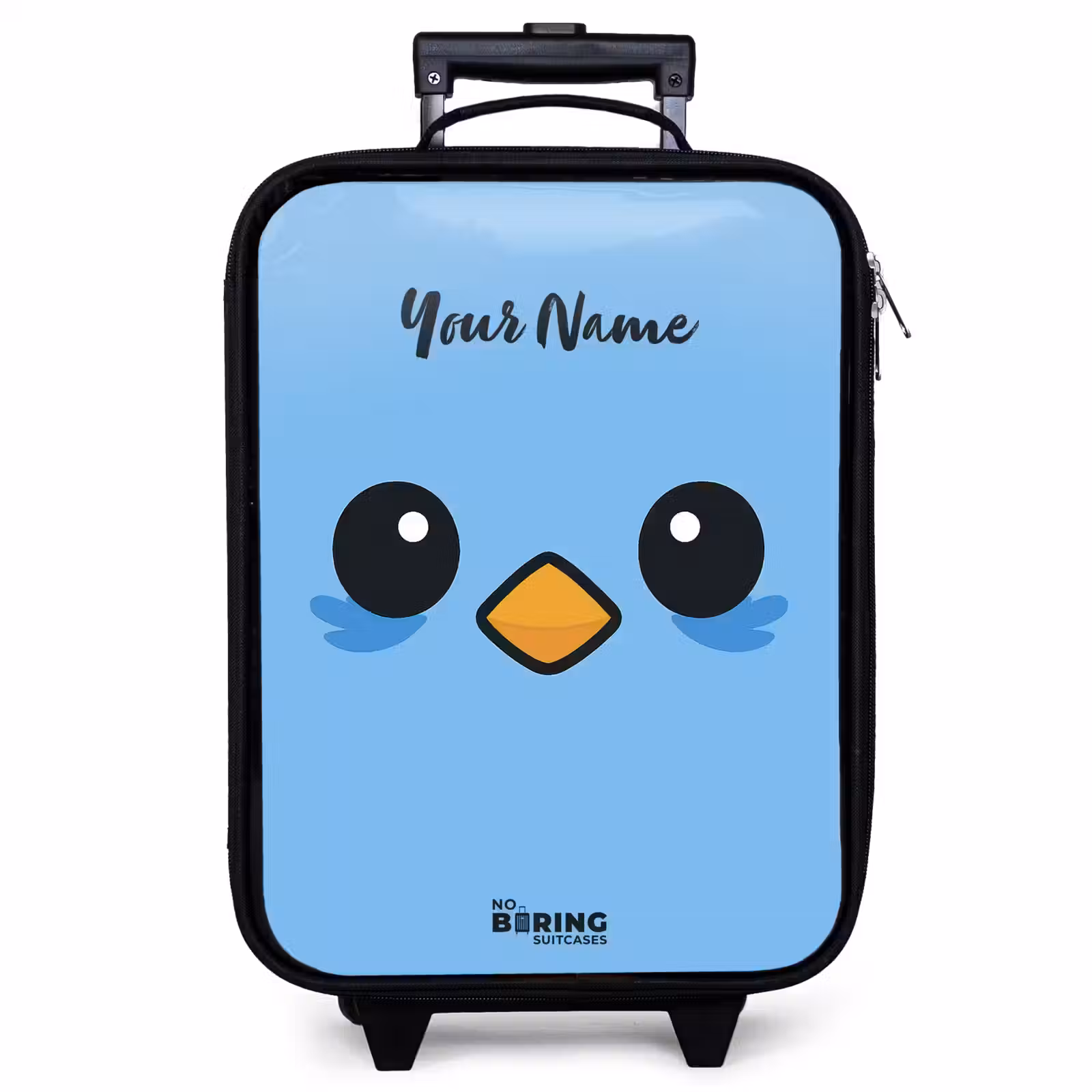Children's suitcase - Kawai - Bird - Blue — 1