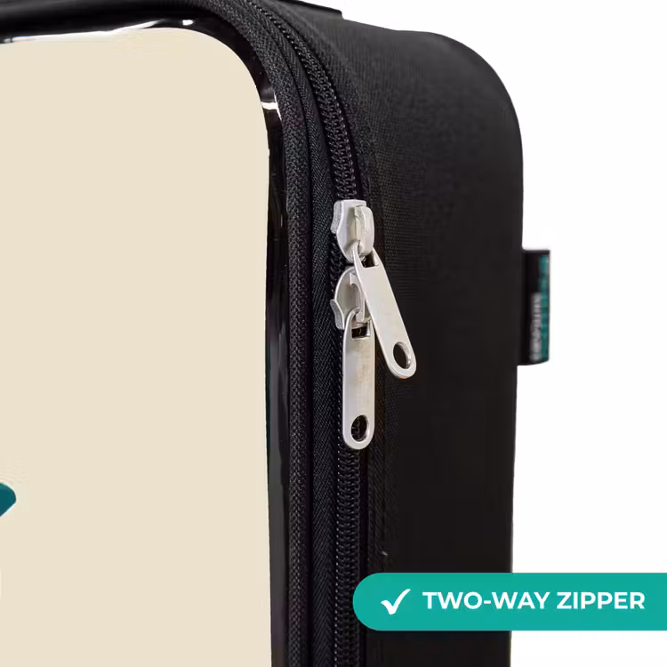 Children's suitcase - Horned dino with sharp gaze — 6
