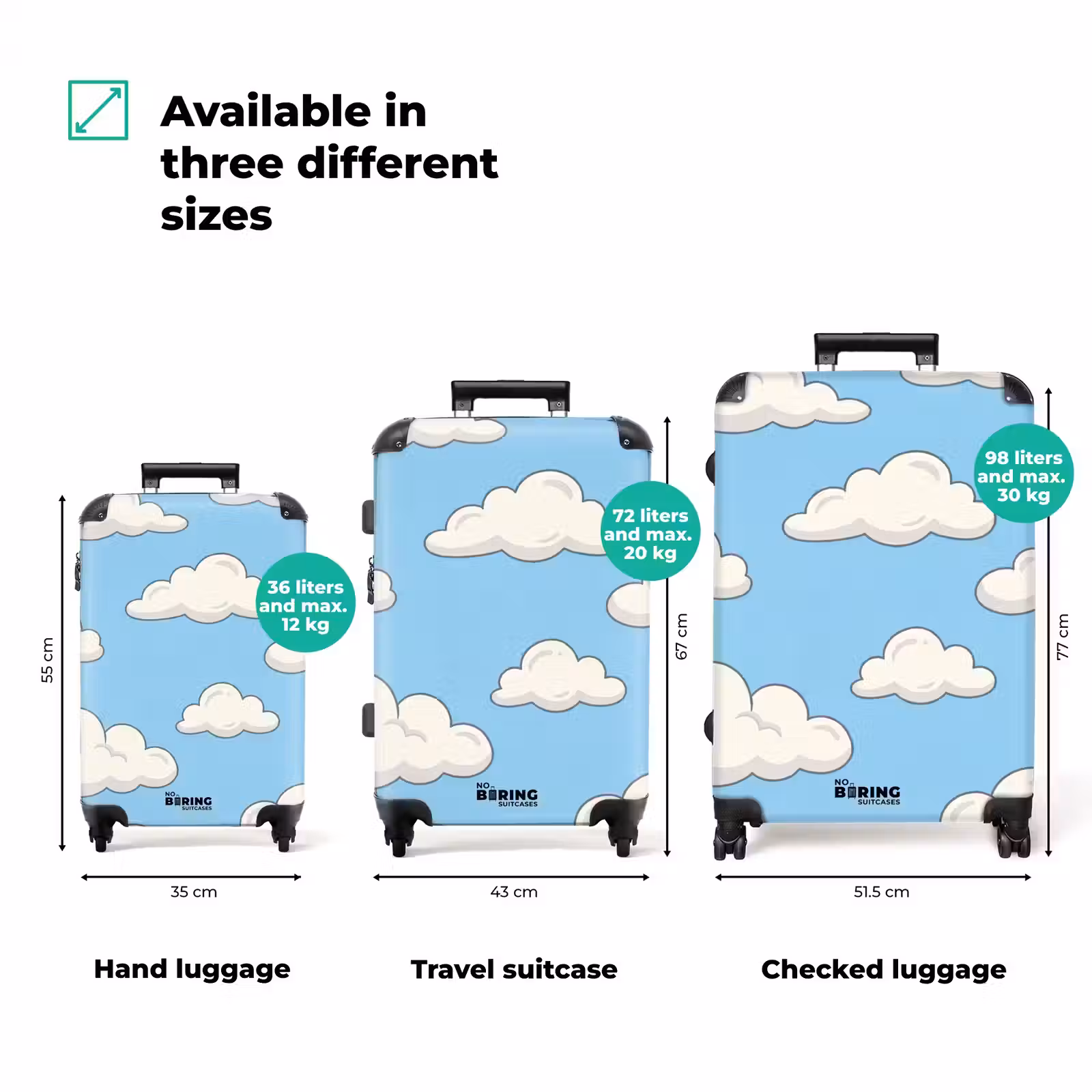 Suitcase - Cloud - Cartoon - Sky - Blue - White — 1