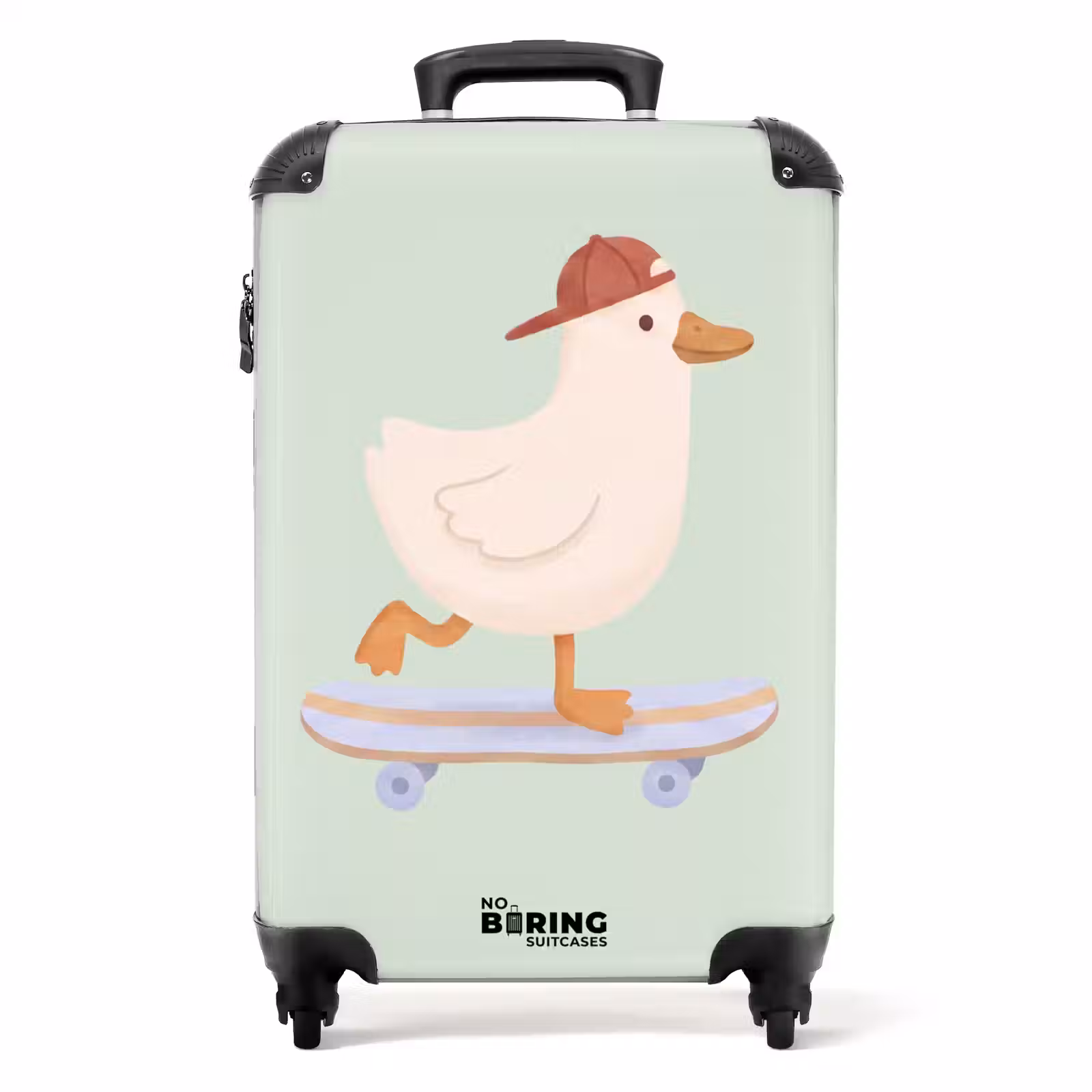 Suitcase - Bird - Skateboard - Animals - Cartoon - Playful — 1