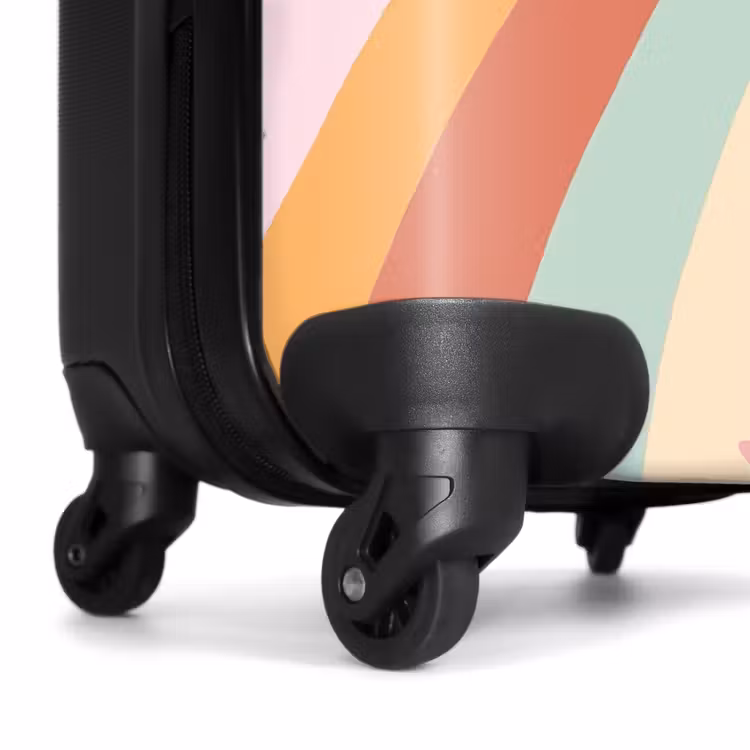 Suitcase - Star - Rainbow - Night - Illustration - Pastel — 7