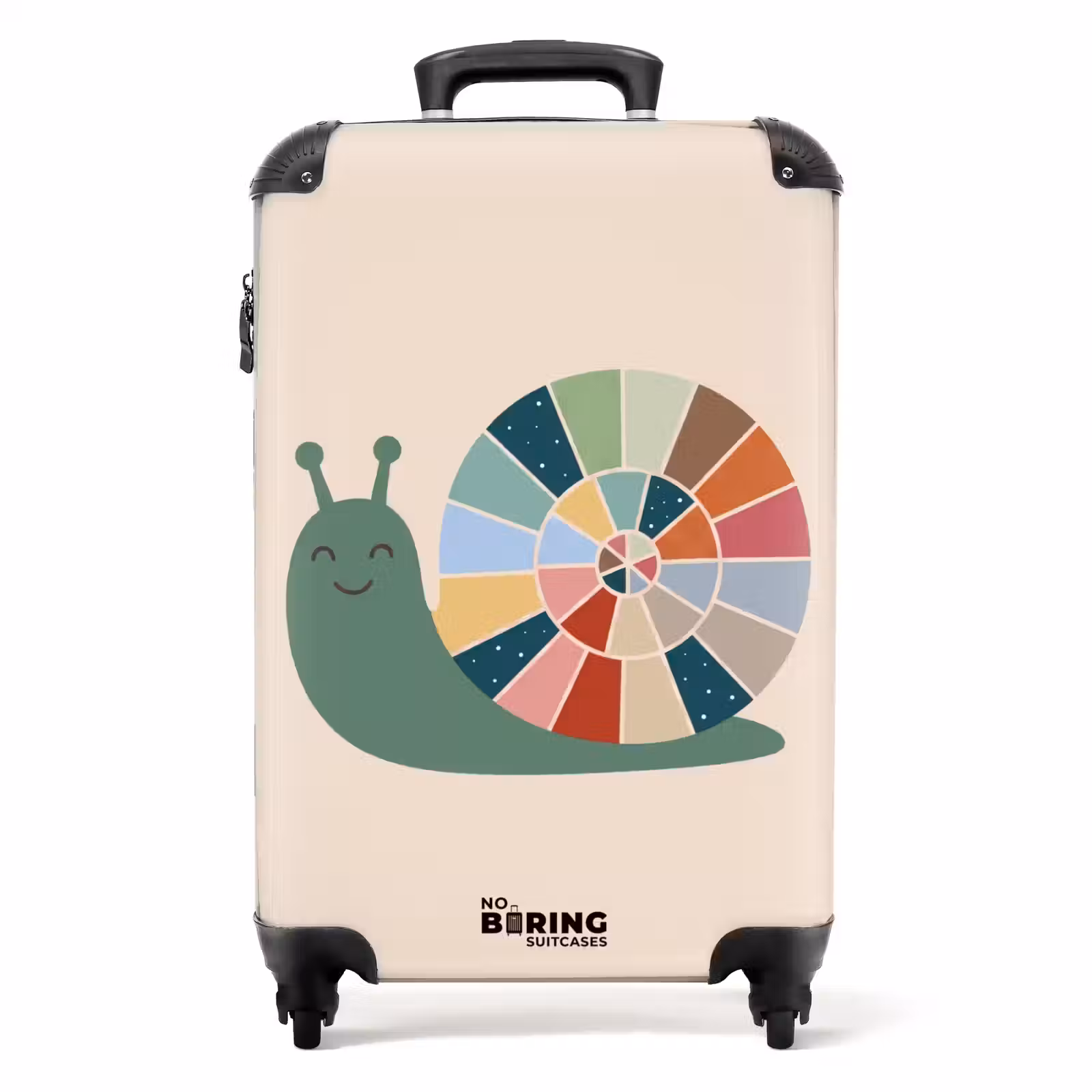 Suitcase - Animals - Snail - Colorful - Illustration — 1
