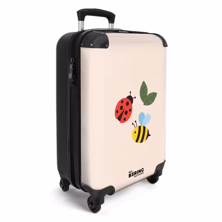 Suitcase - Insect - Leaf - Nature - Playful - Illustration — 2