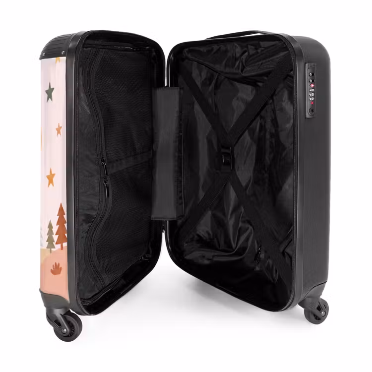 Suitcase - Sun - Moon - Stars - Children's Room - Pastel — 5