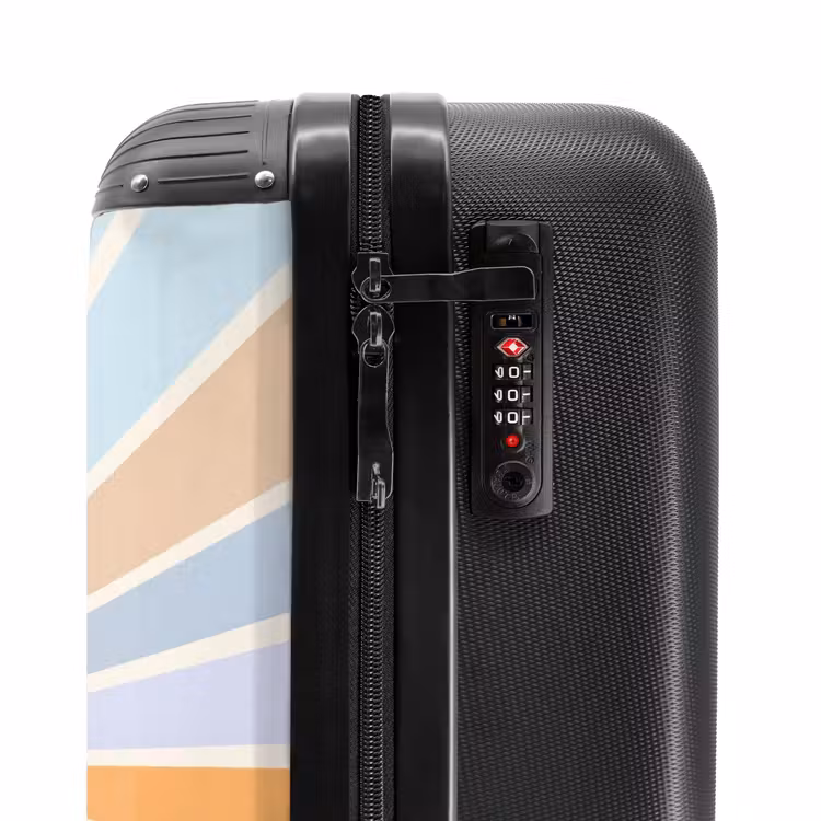 Suitcase - Sun - Rays - Cheerful - Colorful - Abstract — 6