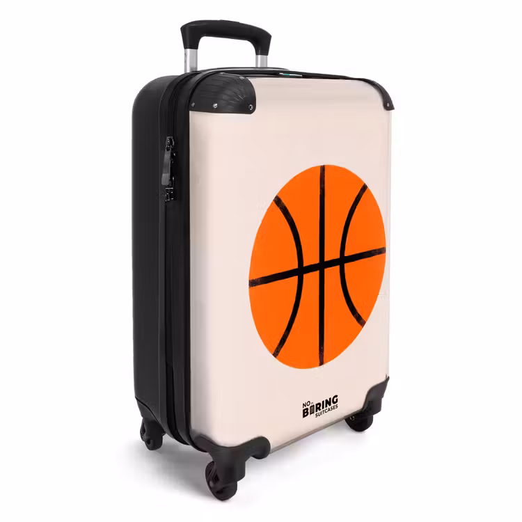 Suitcase - Basketball - Ball - Sports - Illustration - Orange — 2