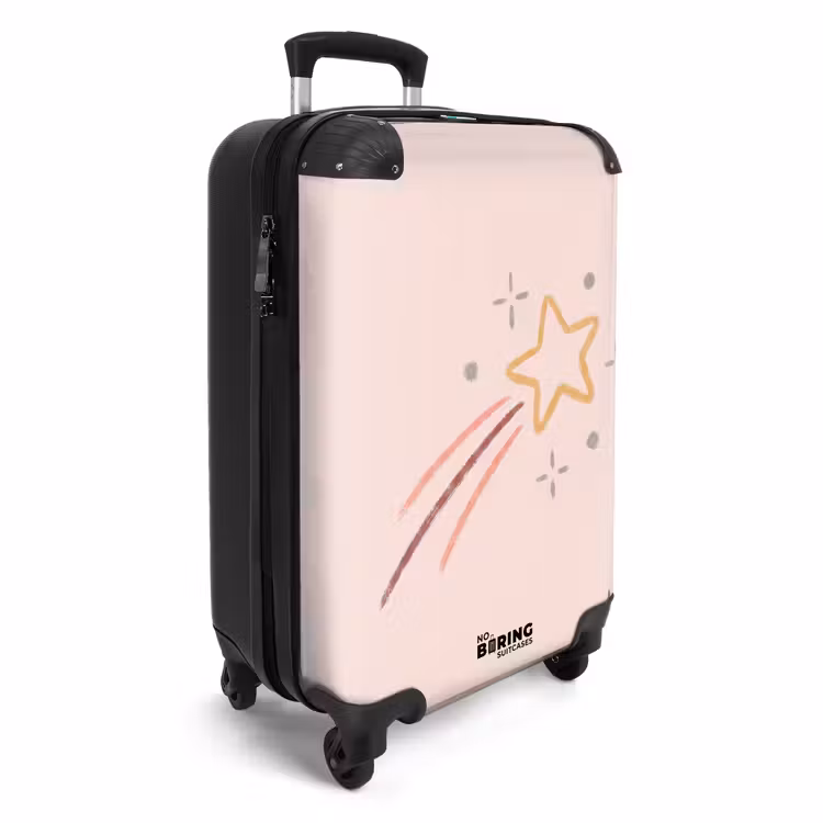 Suitcase - Star - Falling - Illustration - Pastel — 2