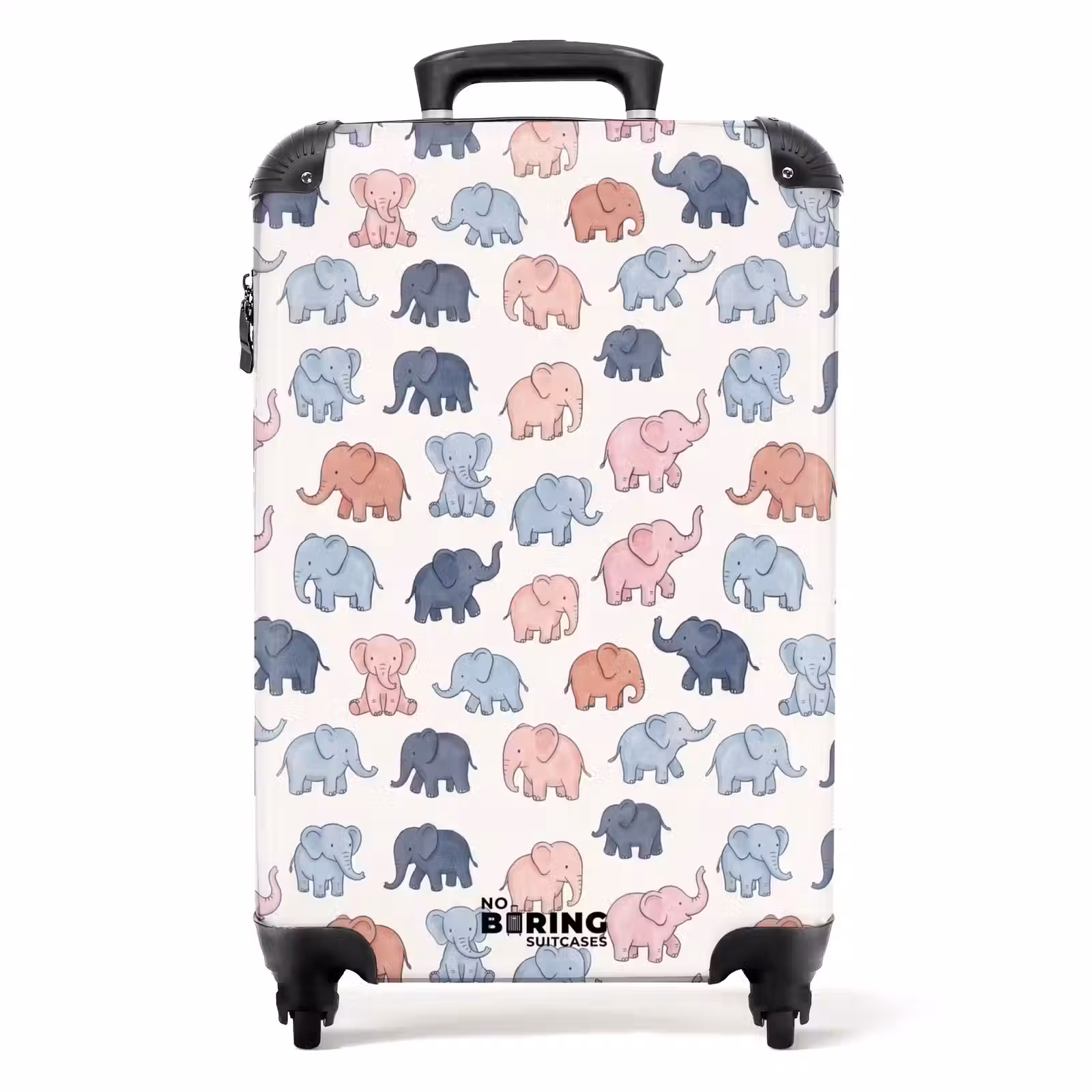 Suitcase - Animals - Pattern - Kids' Room - Pastel - Playful — 1