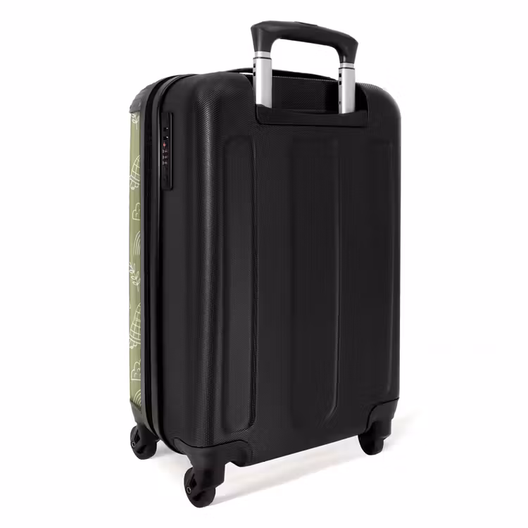 Suitcase - Animals - Pattern - Illustration - Nature - Green — 4