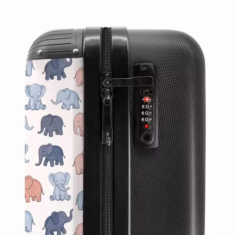 Suitcase - Animals - Pattern - Kids' Room - Pastel - Playful — 6