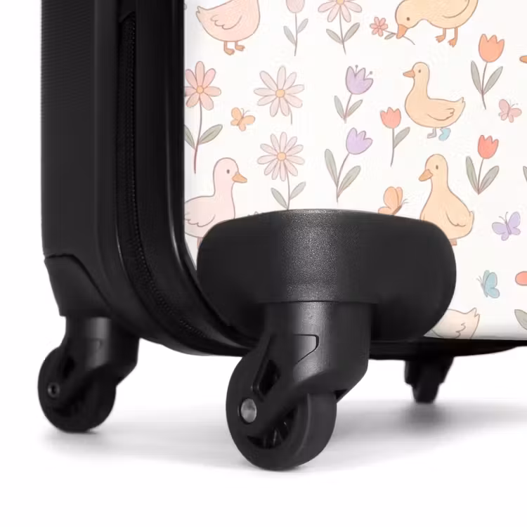 Suitcase - Birds - Flowers - Patterns - Pastel - Animals — 7