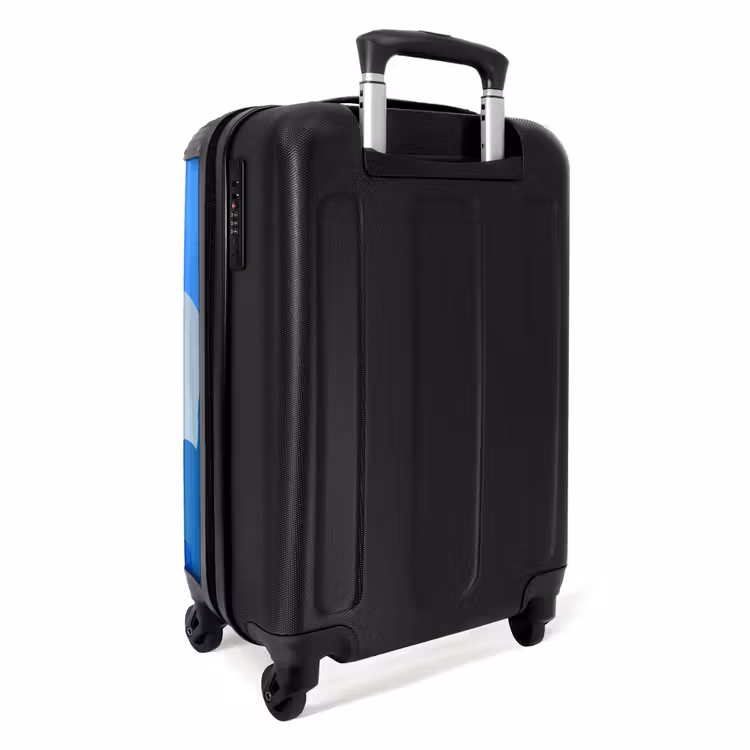 Suitcase - Camouflage - Blue - Pattern — 4