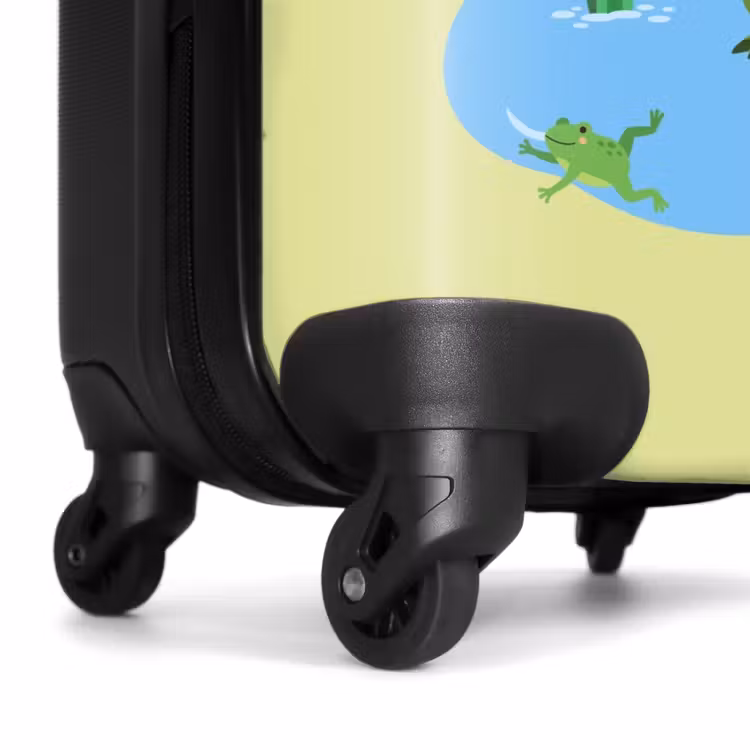 Suitcase - Crocodile - Water - Green — 7
